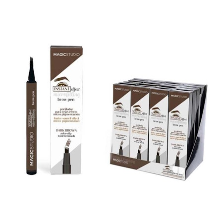 IDC Magic Studio Microfilling Brow Pen 1.35g – Dark Brown Eyebrow Pencil