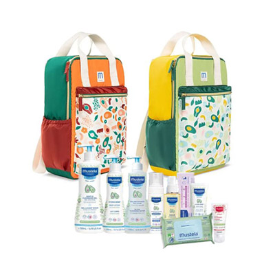 Mustela baby newborn start set of 9 products & gift brand bag jungle